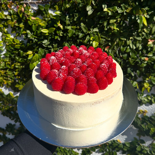 Pistachio + Raspberry